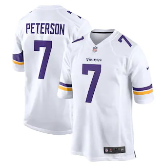 mens nike patrick peterson white minnesota vikings player g